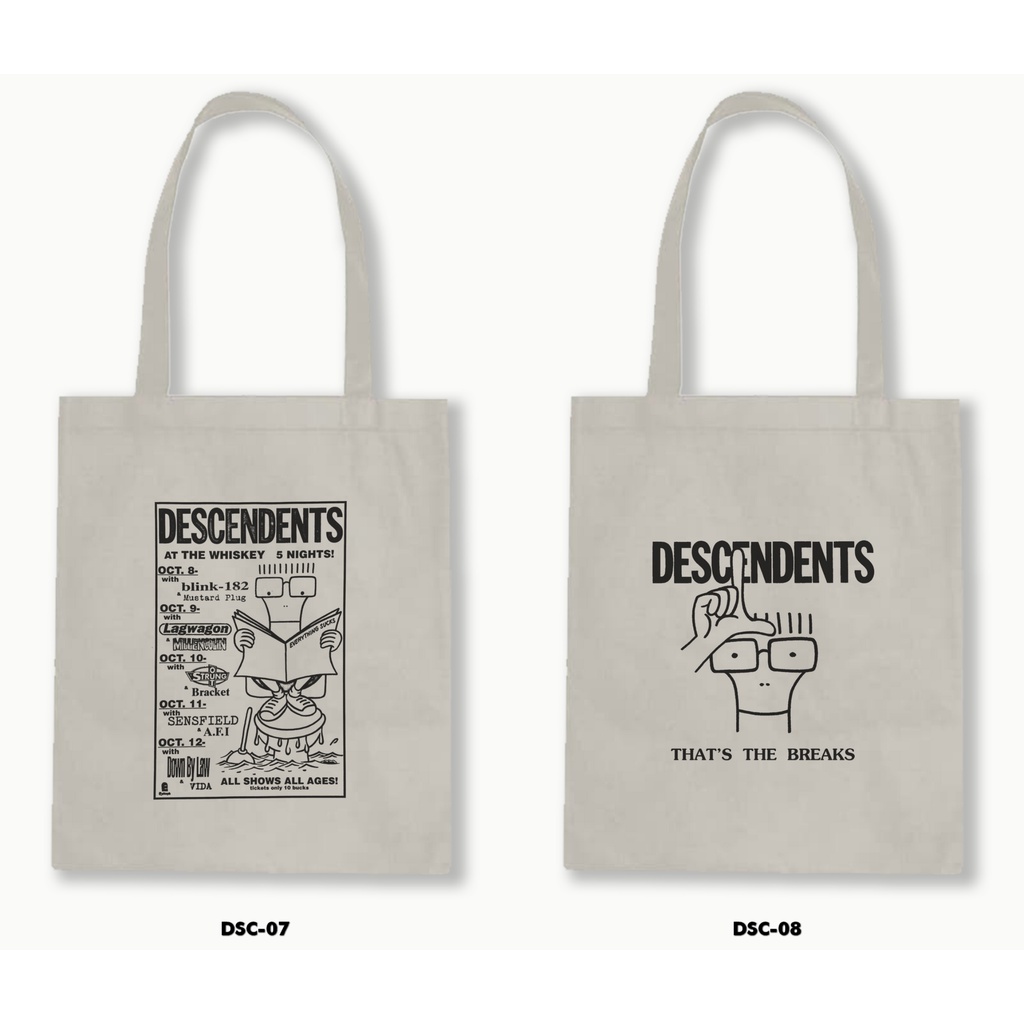 TOTE BAG BLACU - DESCENDENTS