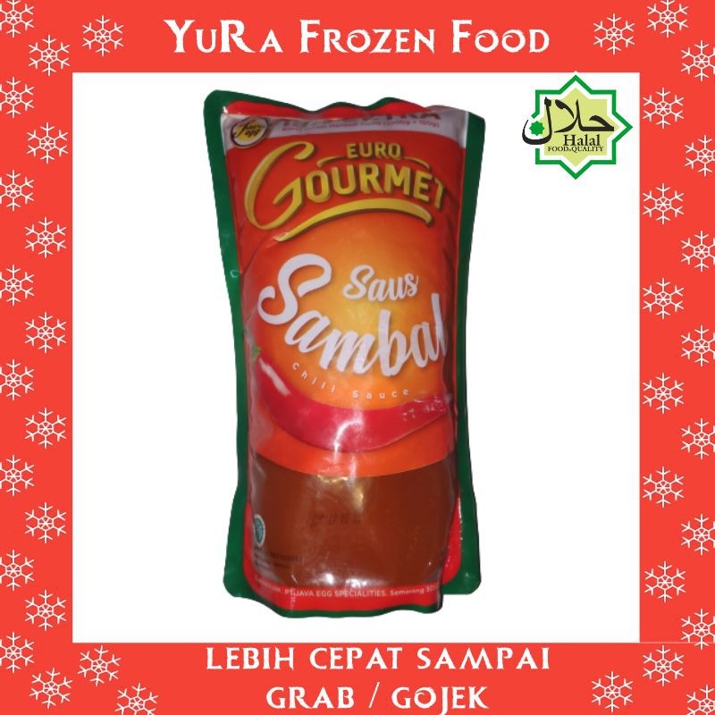 

Saus Sambal EURO GOURMET Saos 1Kg