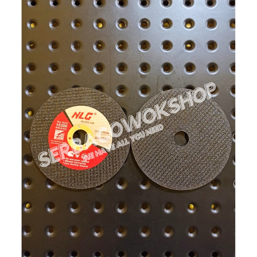 NLG Batu Gerinda Gurinda Potong Besi Cutting Wheel 4 Inch x 16mm Termurah Berkualitas