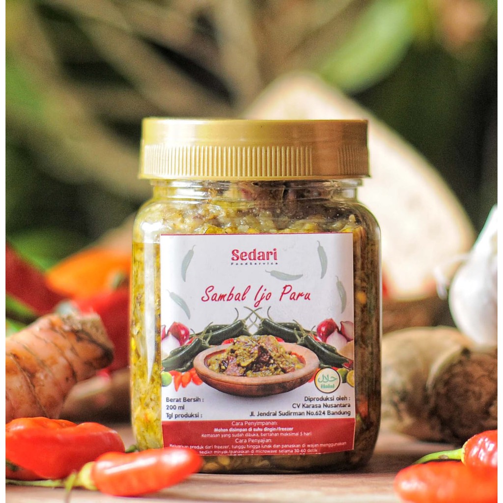 

Sambal Ijo Oseng Daging
