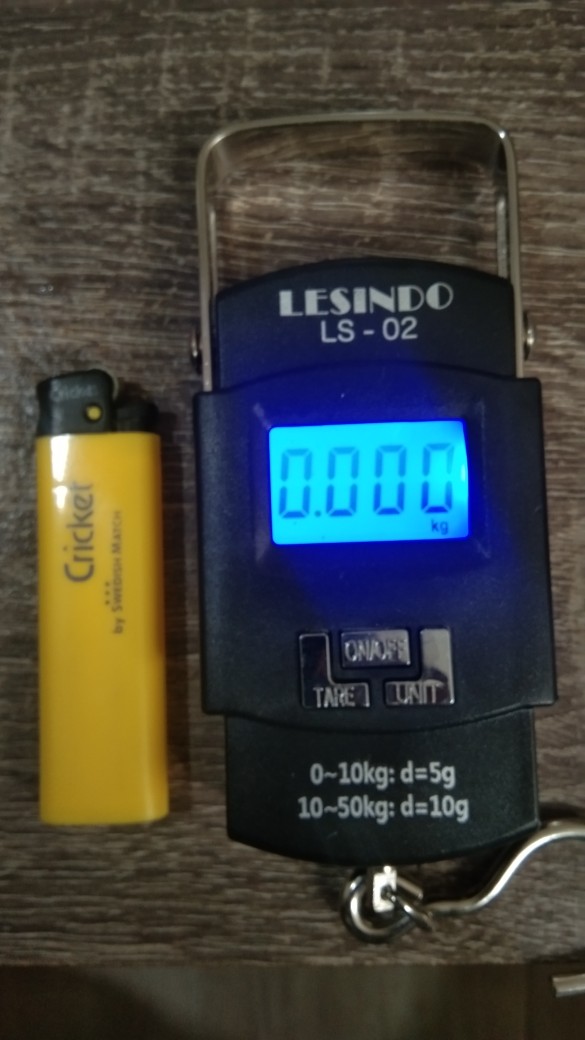 Bisa Cod - Timbangan Portable 50 Kg Protable Electronic Scale Digital Emas Ikan Kue Barang Loundry