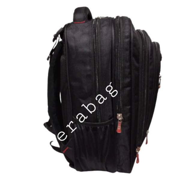 Tas Ransel POLO ACE Backpack Laptop 9046 Hitam