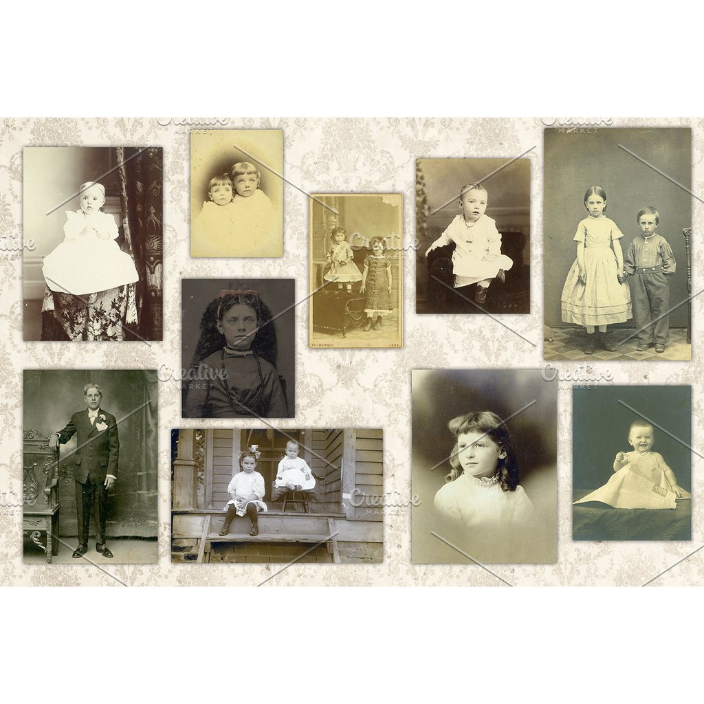 Instant Ancestors Antique Photos - JPEG Ultra HD - Stock Photo