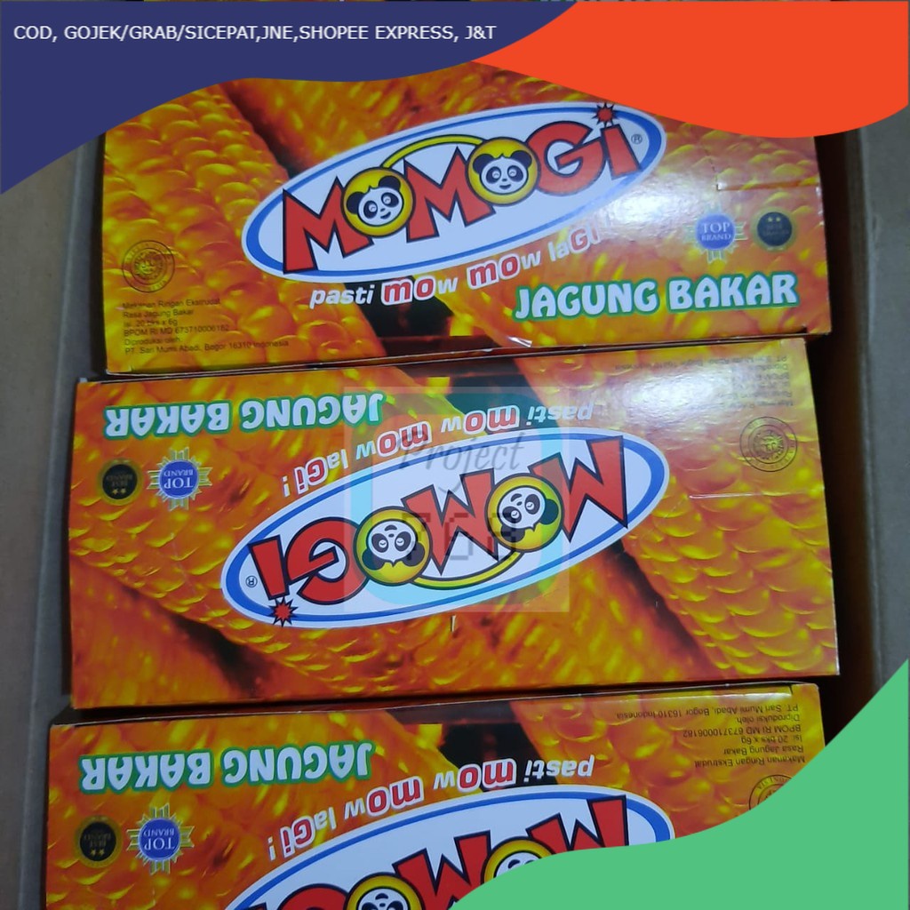 Jual Snack Ciki Momogi Jagung Bakar Coklat Keju 20pc Box Shopee