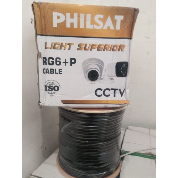 Kabel Coaxial RG6 + power merk Philsat