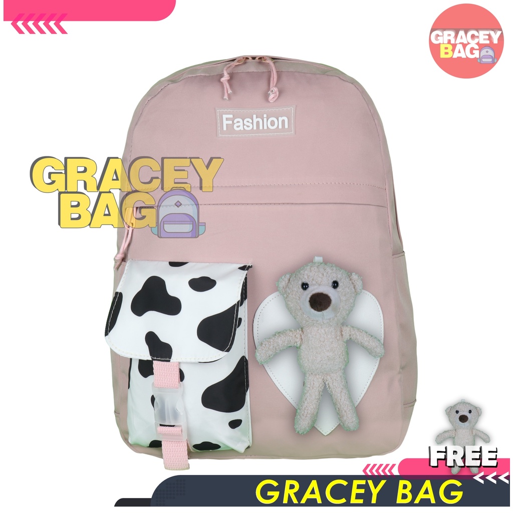 GB-1665 Tas Ransel Anak Perempuan / Remaja Import