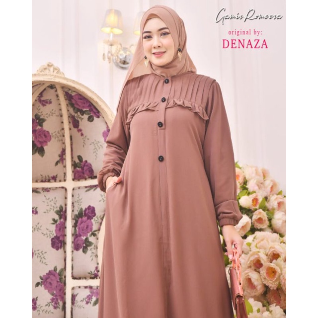 FASHION MUSLIM//GAMIS ROMEESA//By DENAZA