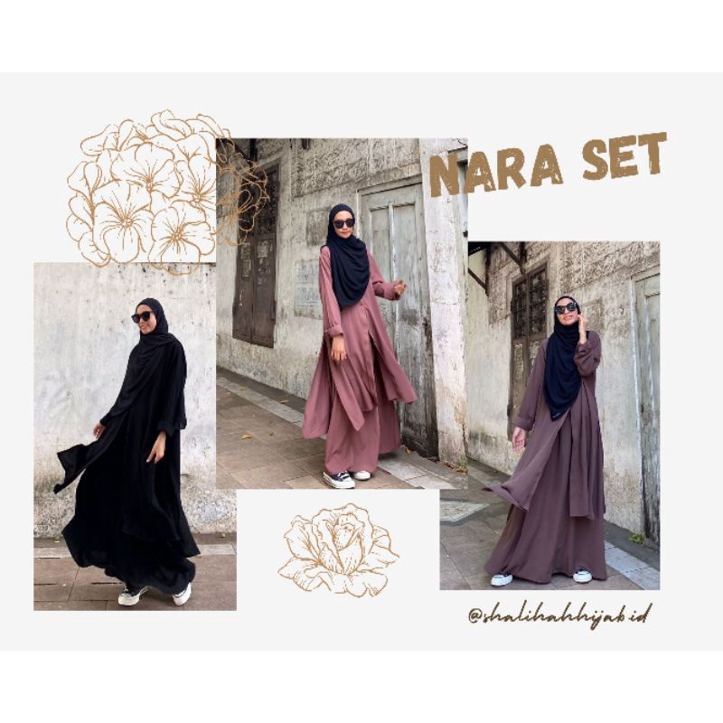 NARA SET | TUNIK BUSUI | by hi.shafiyya