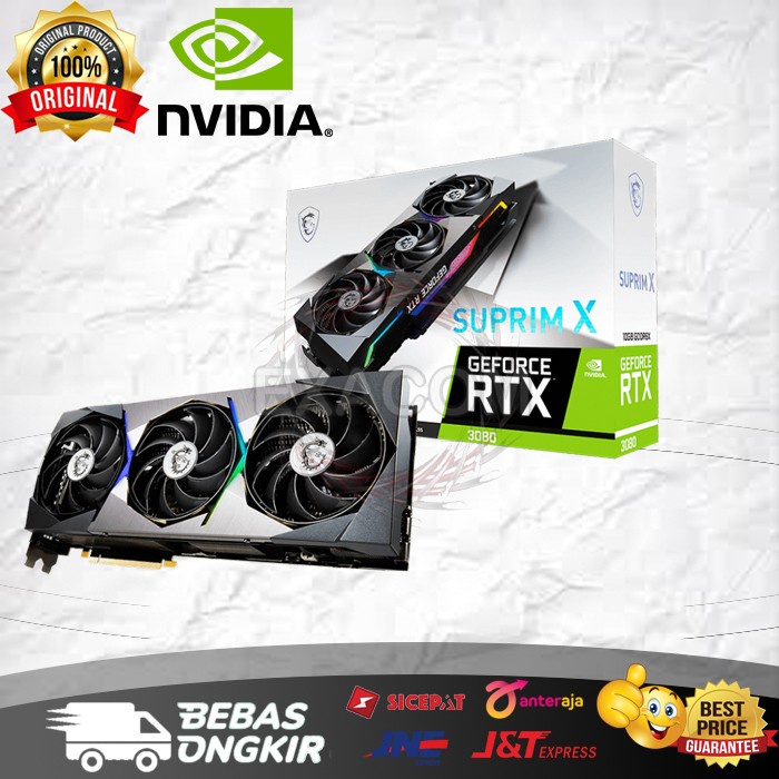 VGA MSI RTX 3080Ti SUPRIM X 12G / RTX 3080 Ti 12GB GDDR6X