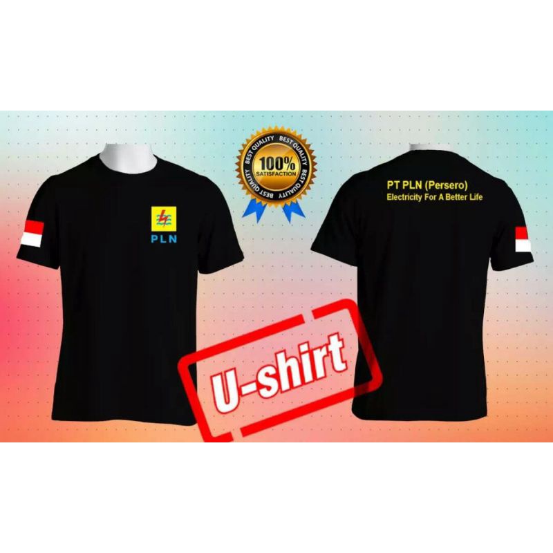 KAOS PLN INDONESIA KAOS ANAK LISTRIK