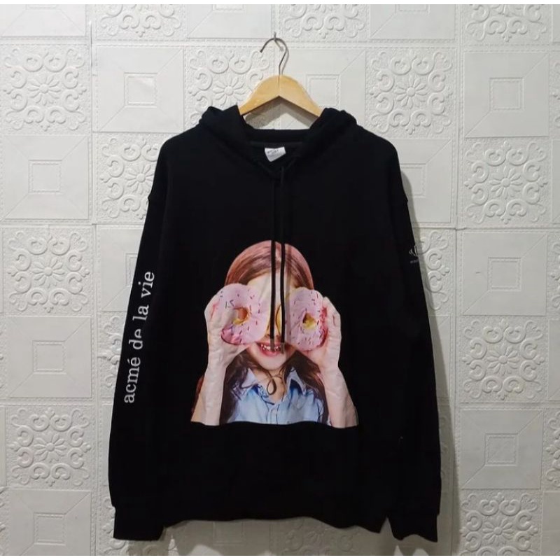 Hoodie Acme de la vie baby face black donuts 3