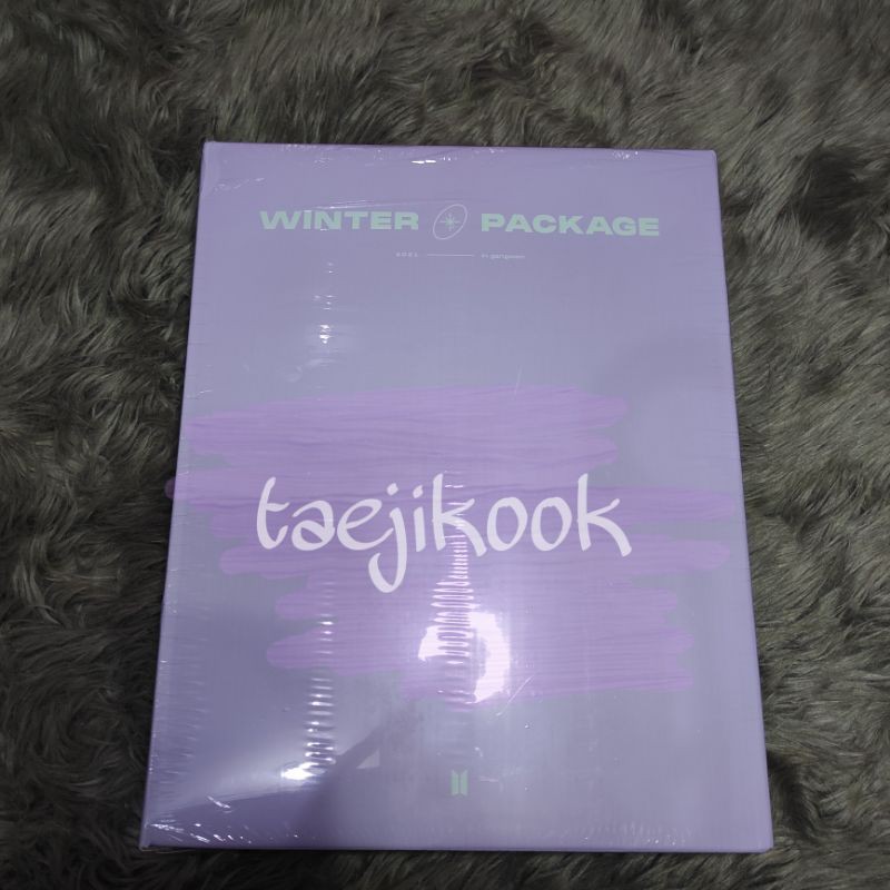READY BTS WINTER PACKAGE 2021 FULLSET UNSEALED NO PHOTOCARD & 6 CUT PC RANDOM suga yoongi v JUNGKOOK