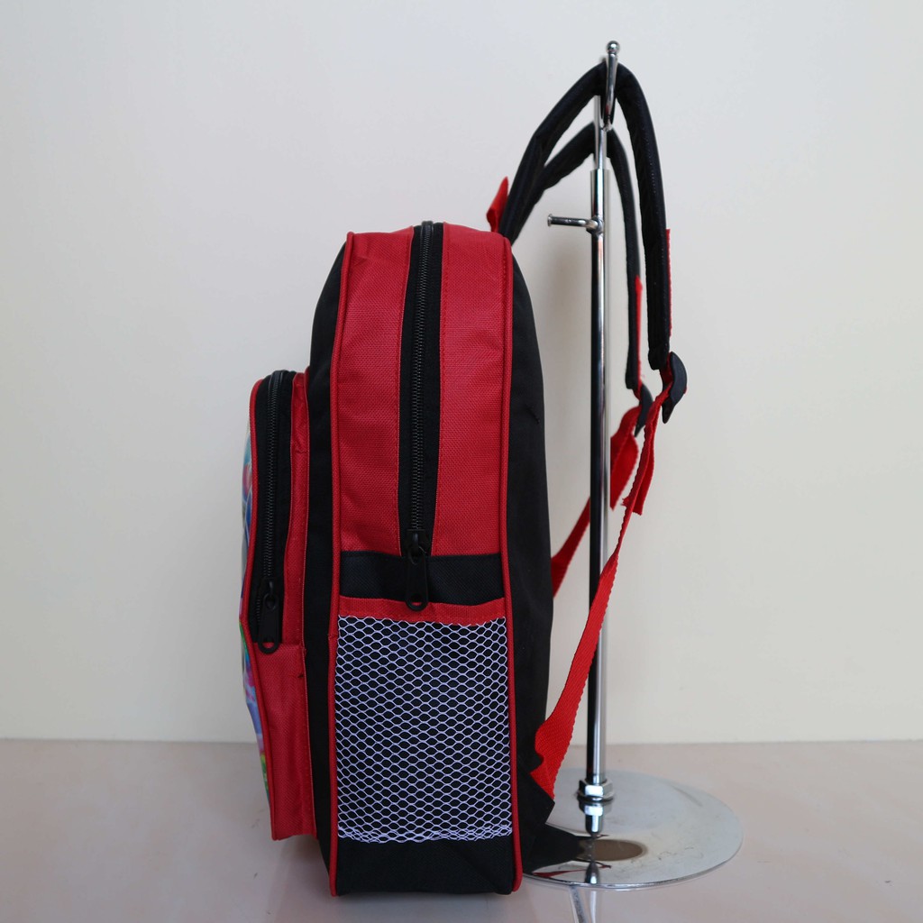 Tas Ransel Anak Laki-Laki Little Bus Kecil Merah Sekolah TK PAUD Cowok Lucu Bagus Imut Murah