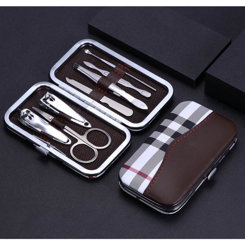 Gunting Kuku Set 7 in 1 I Menicure Pedicure Set Tools I Alat Potong Gunting Kuku