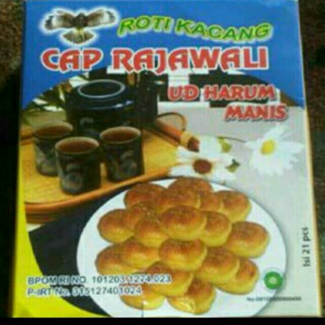 Roti kacang Rajawali khas Tebing tinggi Medan isi 21pc