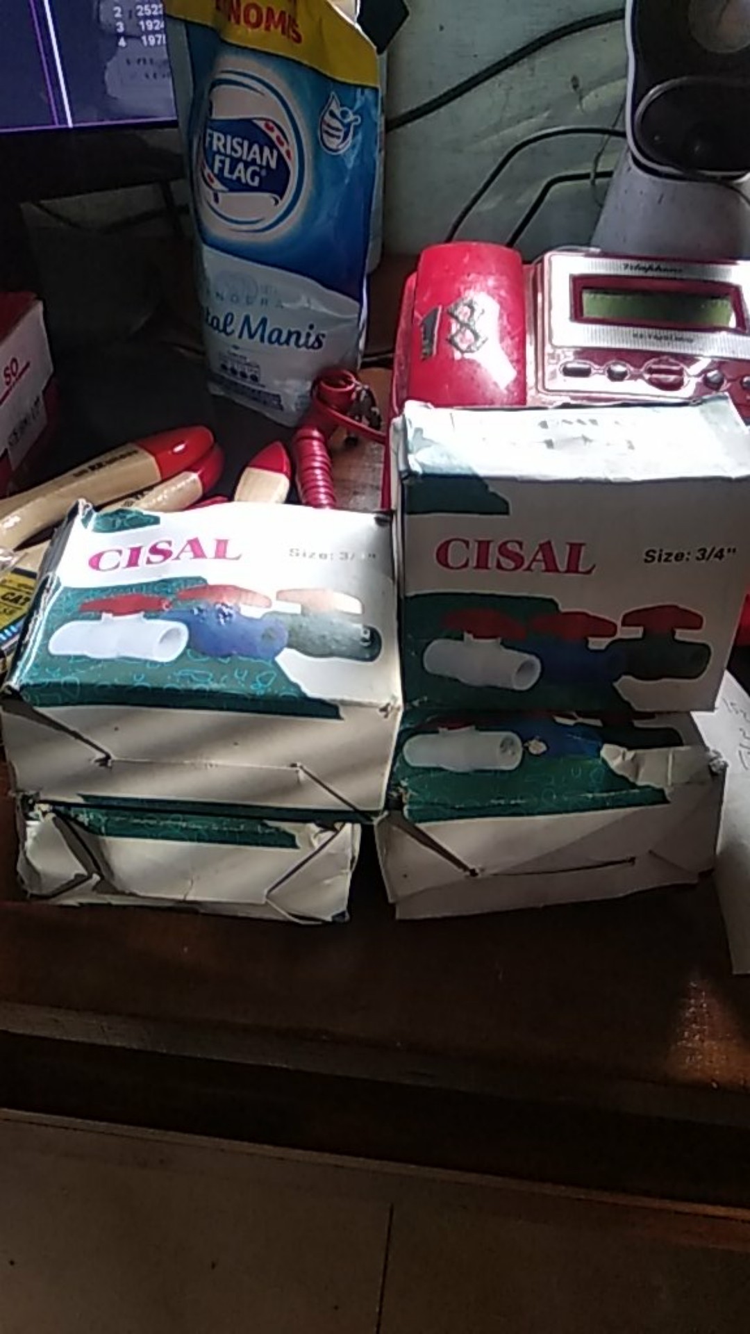 Ball Valve Pvc / Stop Keran Plastik 3/4