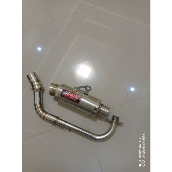 Knalpot JMS Racing Vario Knalpot Vario Karbu. Knalpot Vario 110 Knalpot Racing