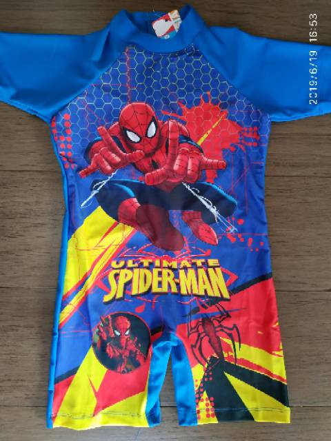 BAJU RENANG DIVING GAMBAR ANAK COWOK  TK SD