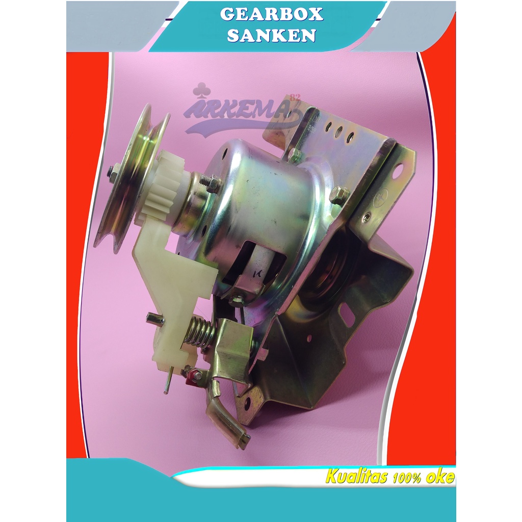 GEAR BOX MESIN CUCI SANKEN ORIGINAL | GEARBOX 1 TABUNG | GIRBOX | GERBOX TOP LOADING UMUM UNIVERSAL