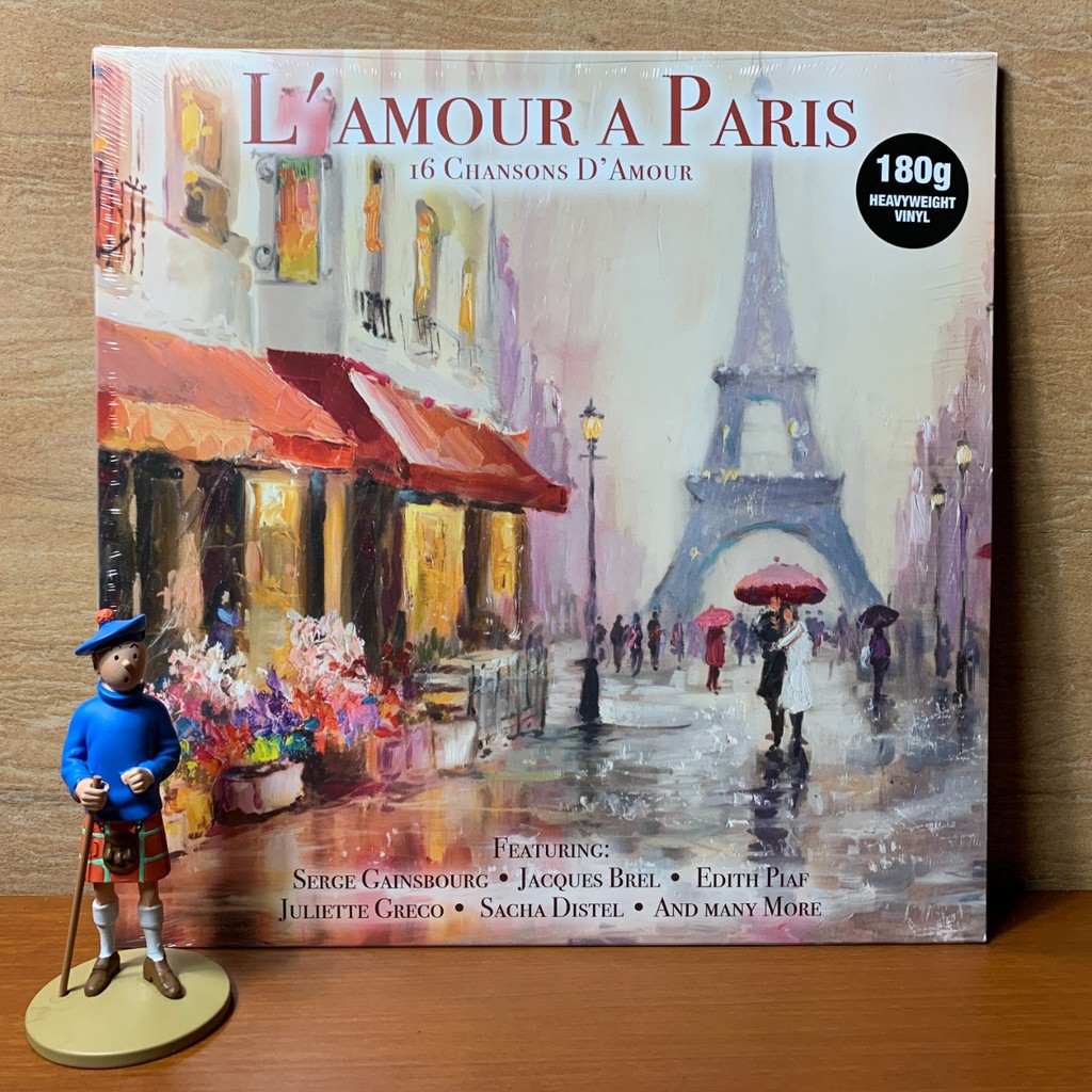 PIRINGAN HITAM / VINYL VARIOUS ARTISTS - L'Amour A Paris