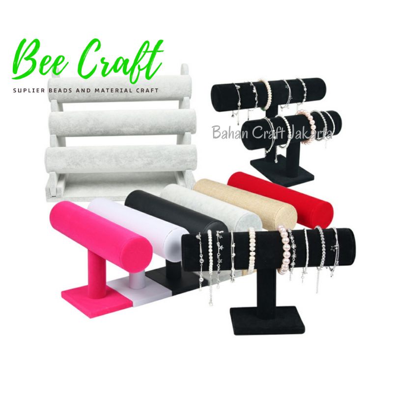 Display gelang emas perhiasan jewelry hardbox