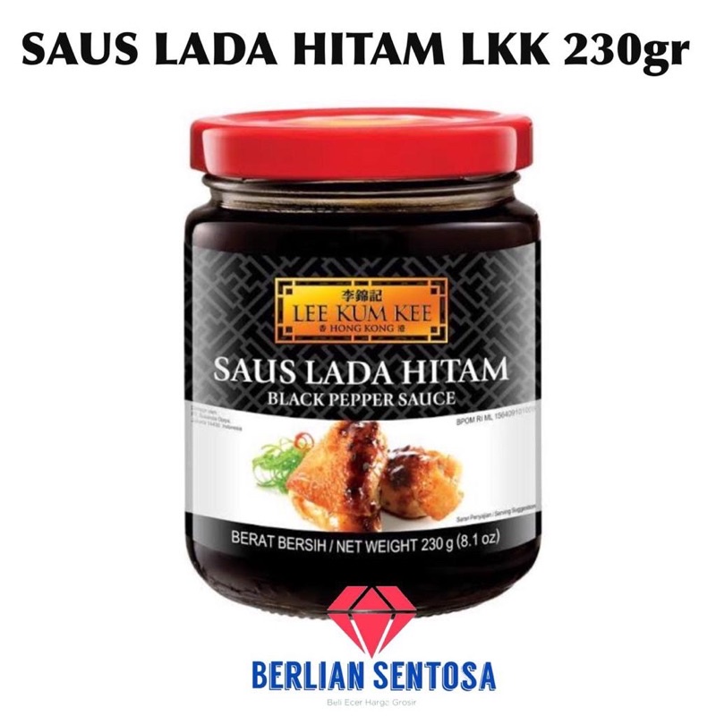 

Lee kum kee saus lada hitam blackpepper 230gr