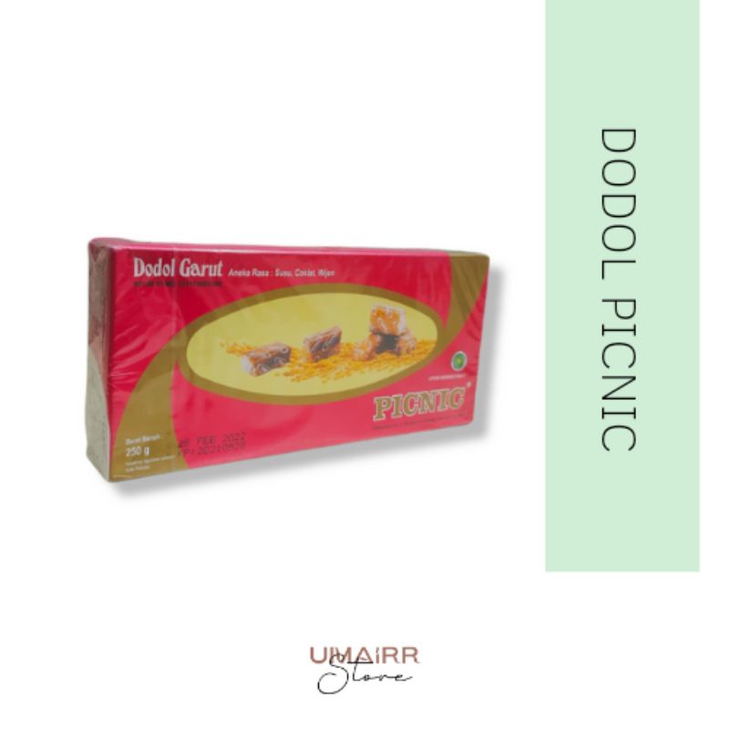 

DODOL GARUT PICNIC 250GR / OLEH-OLEH KHAS GARUT