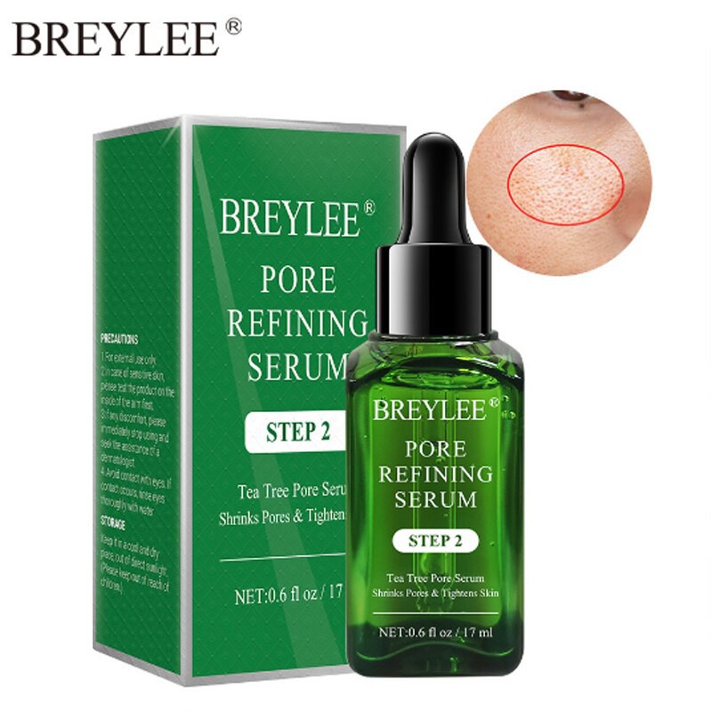 BREYLEE Pore Minimizer Serum Step 2 (17ml) - Mengencangkan , Mengecilkan Pori , &amp; Mengontrol Minyak Wajah Original BPOM