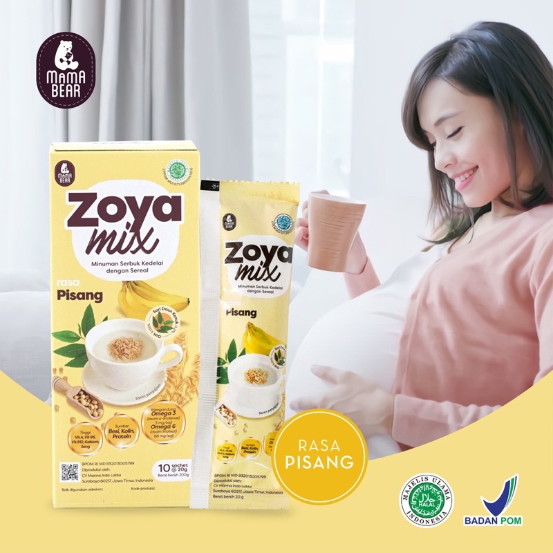 Castle - Mamabear Zoya Mix - Pelancar Asi Mama Bear - Asi Booster Sari Kacang Kedelai Daun Katuk