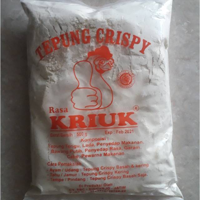 

Tepung Crispy Rasa KRIUK