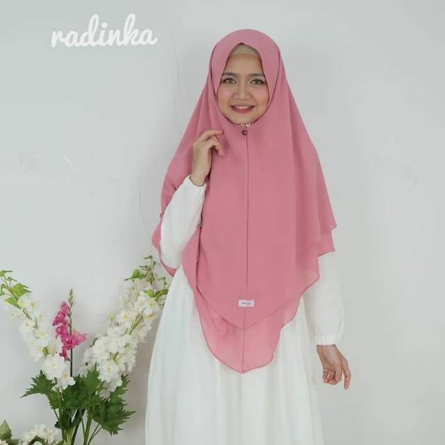 Jilbab Radinka Maida Ceruti No Pad