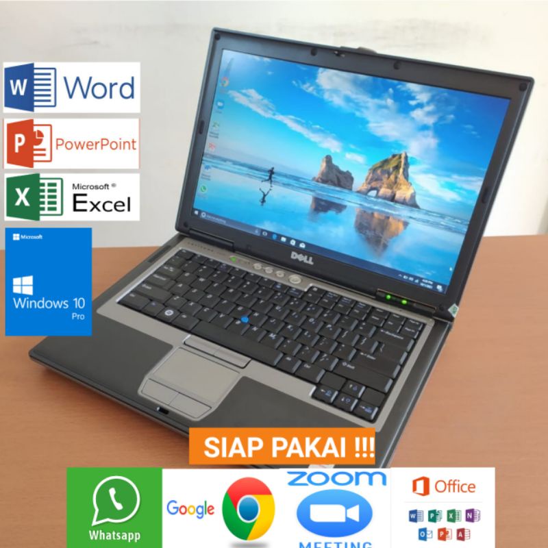 laptop second murah Dell D630 mulus cocok buat pelajar dan kantoran   - Mulus