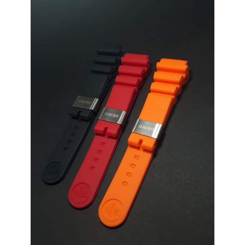 Strap rubber seiko Sbdc Sbdx 22mm24