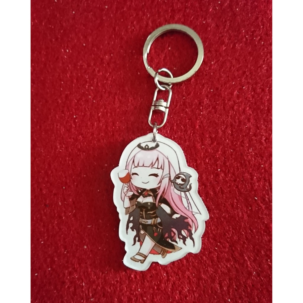 Gantungan Kunci Mori Calliope Hololive Vtuber - Keychain Acrylic Ganci Akrilik