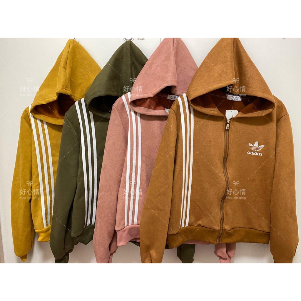Jaket Suede Adidas Import