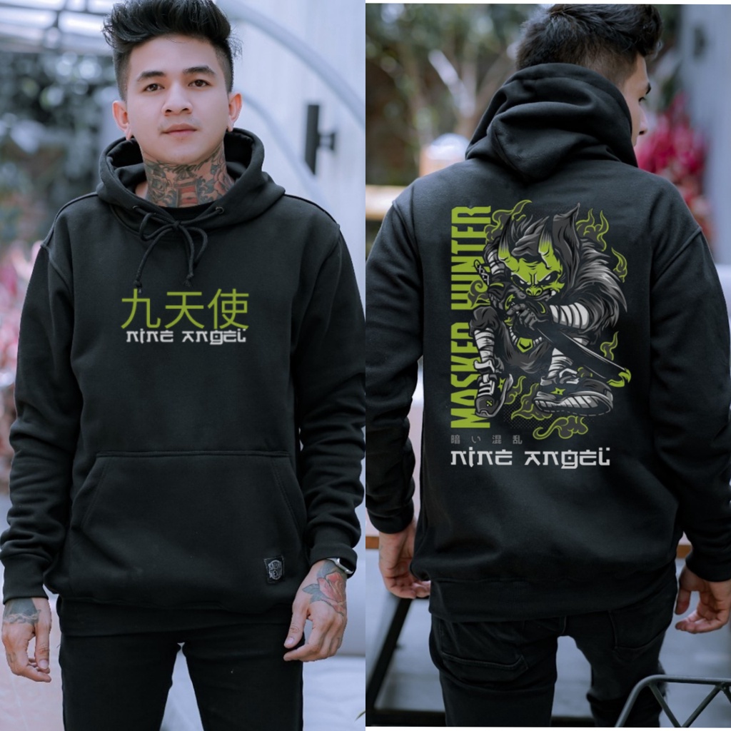 Sweater Hoodie Jepang Master Samurai / Jaket Hoodie pria Distro Bandung