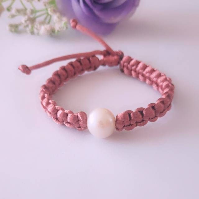 Gelang tali mutiara lombok