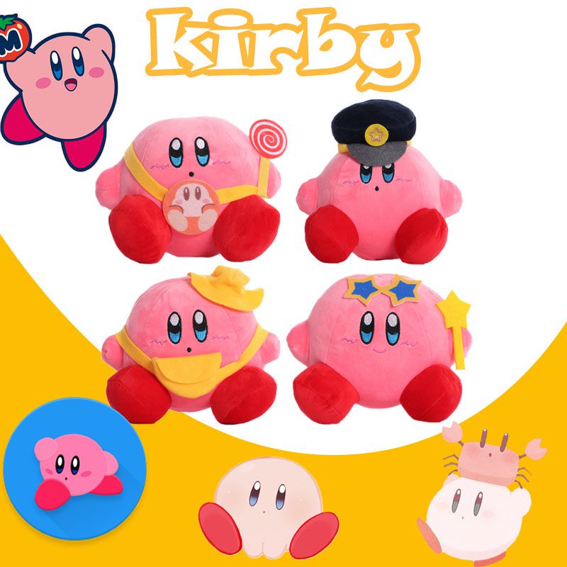 Game Kirby Star Cappy Plushie Doll Cartoon Anime Plush Toy Scratcher Children's gift