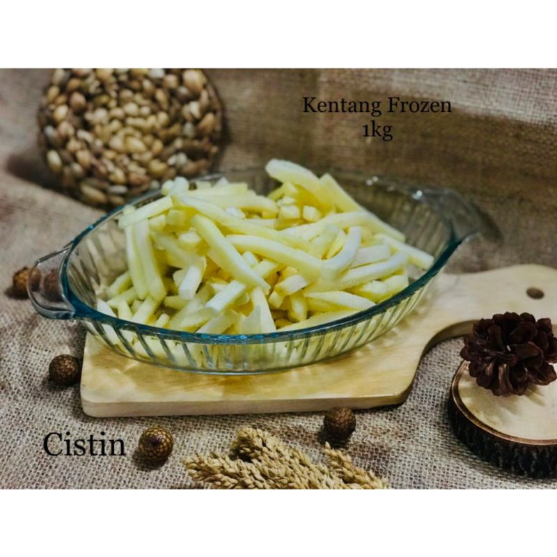 Kentang Frozen Repack Kemasan 500g