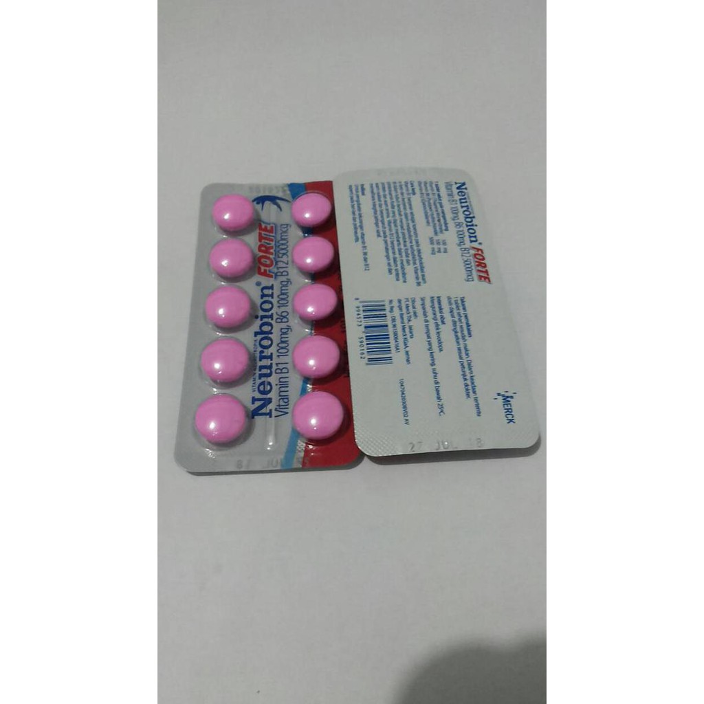 Kualitas Terjamin Neurobion Forte Neurobion Merah Vitamin Neurotropik