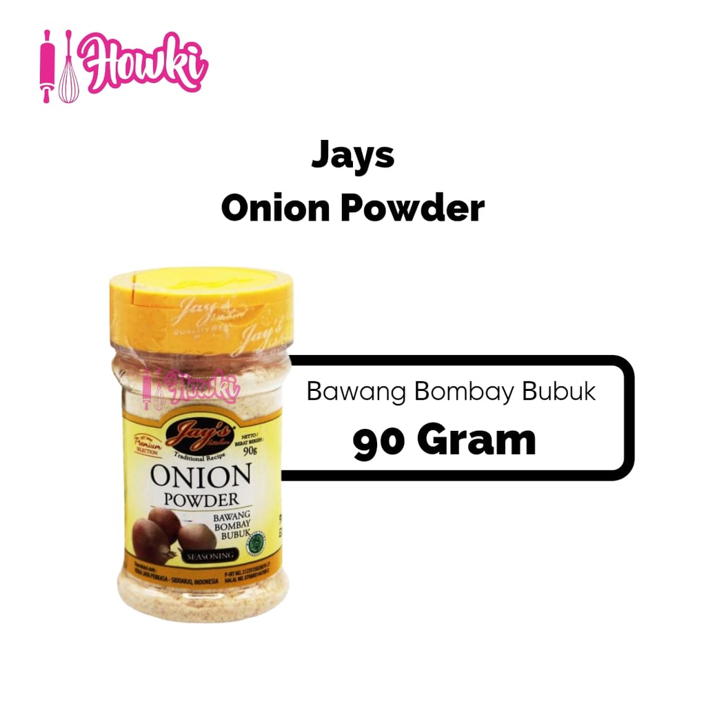 

Jays Seasoning Onion Powder / Bawang Bombay Bubuk