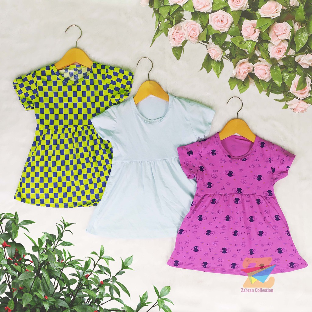 Dress Anak Marimar / Dress Ruffle Anak 1 Sampai 5 Tahun