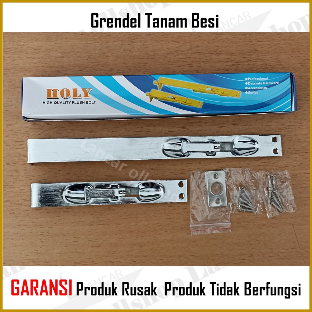 slot pintu / Grendel Tanam besi 6+10 CP/ GP / Grendel Tanam Pintu