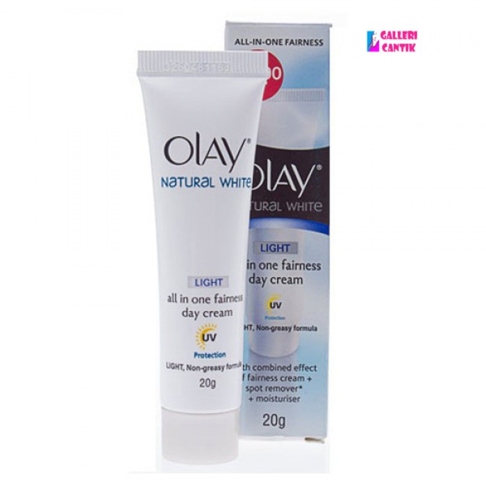 olay natural white light all in one fairness day cream