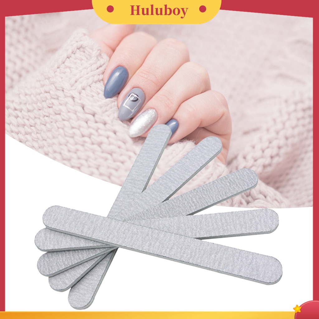 Huluboy Huluboy♡ 5 Pcs Buffer Files Kuku Ringan Mudah Digunakan Untuk Salon
