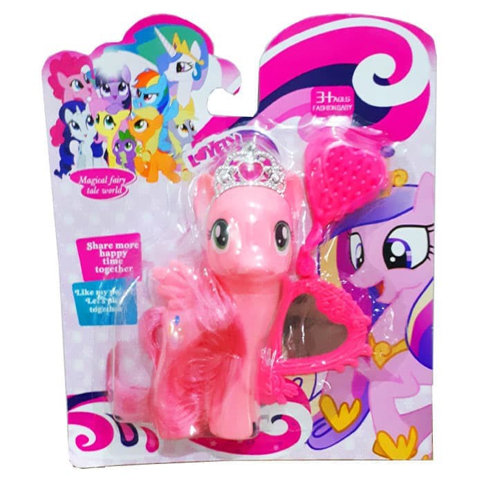 Mainan boneka action figure Little Pony dandan  / mainan anak full set kuda poni