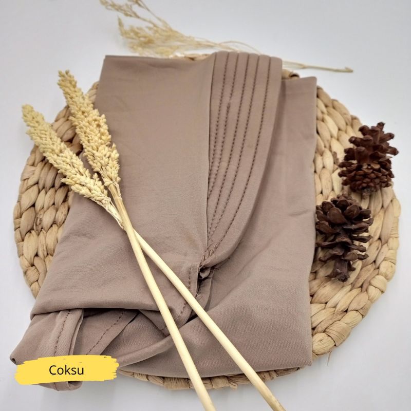 Bergo Sport Pendek Bahan Jersey / Hijab Olahraga Olah Raga Anak dan Dewasa / Jilbab Premium Murah Viral AS DIANDRA-Coksu