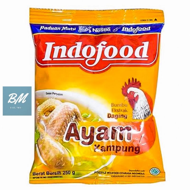 

Indofood Ayam Kampung 250 gr / Indofood Bumbu Penyedap Rasa Ayam Kampung 250 g / Indofood Bumbu Ayam Kampung 250 gram / Bumbu Ayam Kampung Indofood 250 gram