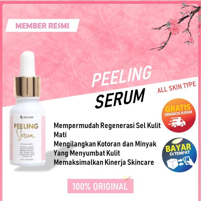 MS Glow Peeling Serum / Peeling Wajah Ms Glow / Ms Glow Peling Serum