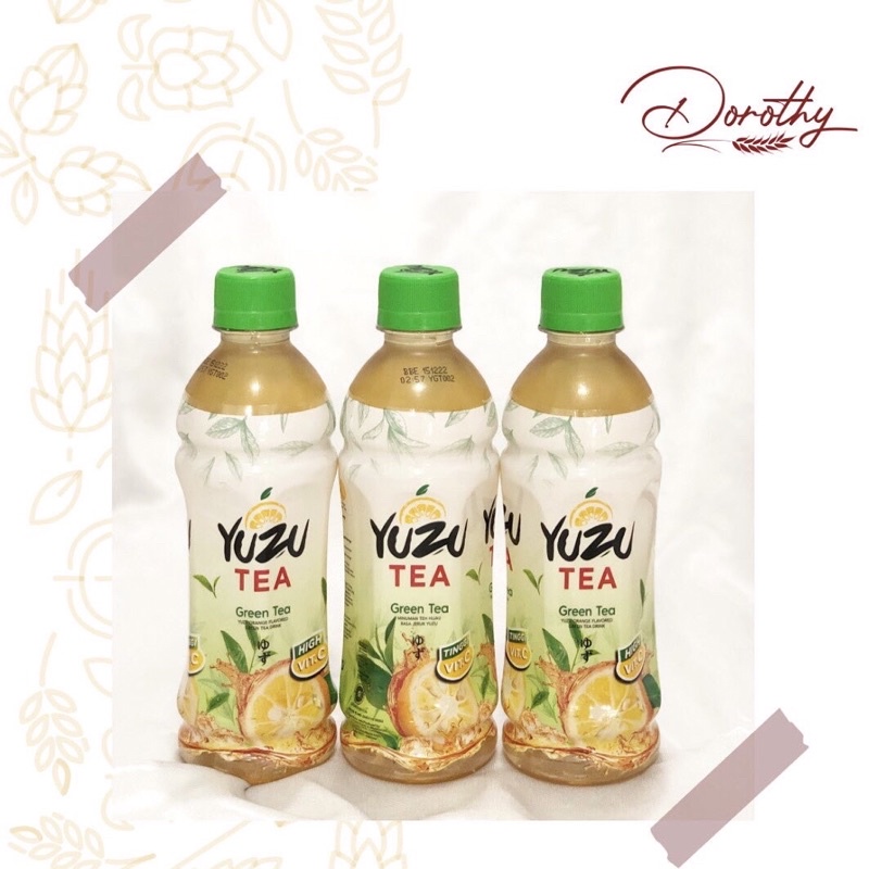 YUZU GREEN TEA 350 ML